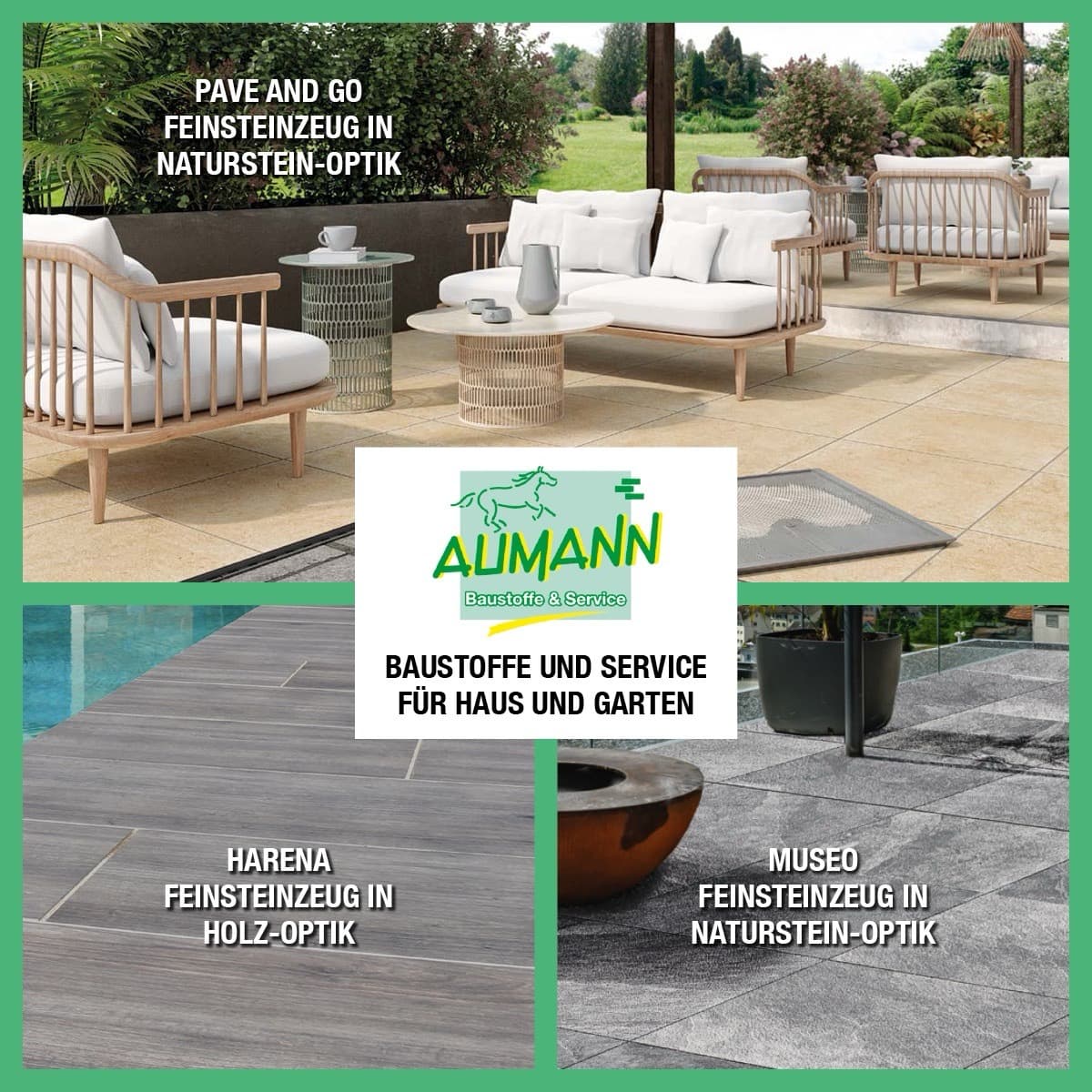Aumann-Baustoffe-Terrassenplatten
